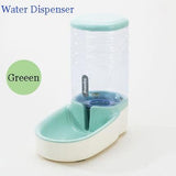 Automatic Pet Drinking Bowl and Feeder Cat Bowls & Fountains Pet Clever Green Water Dispenser 
