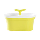 Automatic Pet Fountain Water Dispenser Dog Bowls & Feeders Pet Clever Yellow 