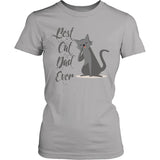 Best Cat Dad Shirt Design T-shirt teelaunch District Womens Shirt Silver XS