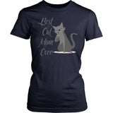 Best Cat Mom Shirt Design T-shirt teelaunch District Womens Shirt Navy XS