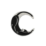 ﻿ Black Cat Moon Pin Cat Design Accessories Pet Clever Style 1 