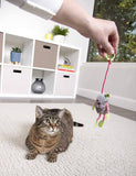 Bouncy Mouse Plush Dangler Catnip Cat Toy Cat Toys Pet Clever 