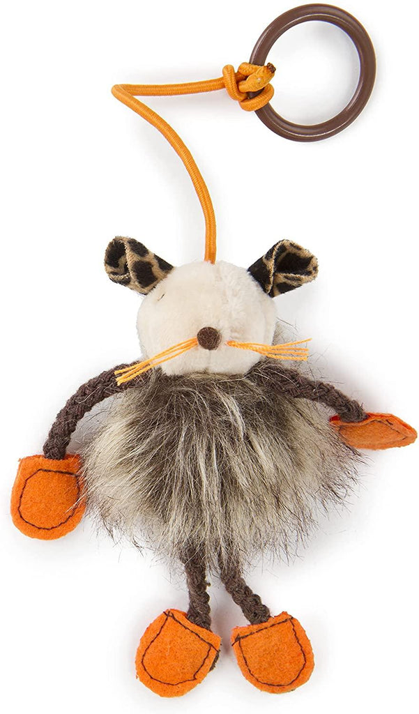 Bouncy Mouse Plush Dangler Catnip Cat Toy Cat Toys Pet Clever 