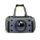 Breathable Unique Space Design Pet Carrier Handbag Carrier Pet Clever green space S 