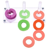 Bright Color Intelligence Development Educational Bird Training Ring Toy Training Toys Pet Clever 