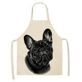 Bulldog Print Kitchen Apron Dog Design Accessories Pet Clever C 