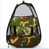 Camouflage Pet Tent Dog Beds & Blankets Pet Clever 