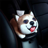 Car Armrest Box Tissue Home Decor Dogs Pet Clever F 