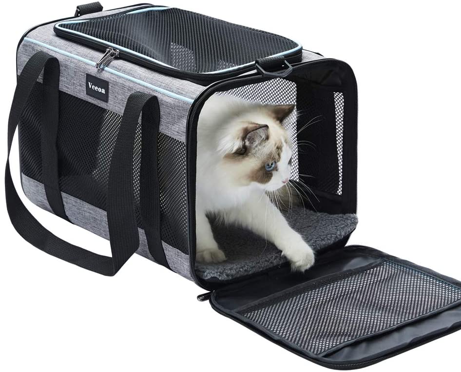 Carriers Soft-Sided Pet Carrier for Cats Cat Carriers Pet Clever 