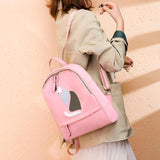 Casual Cute Cat Backpack Cat Pet Clever 
