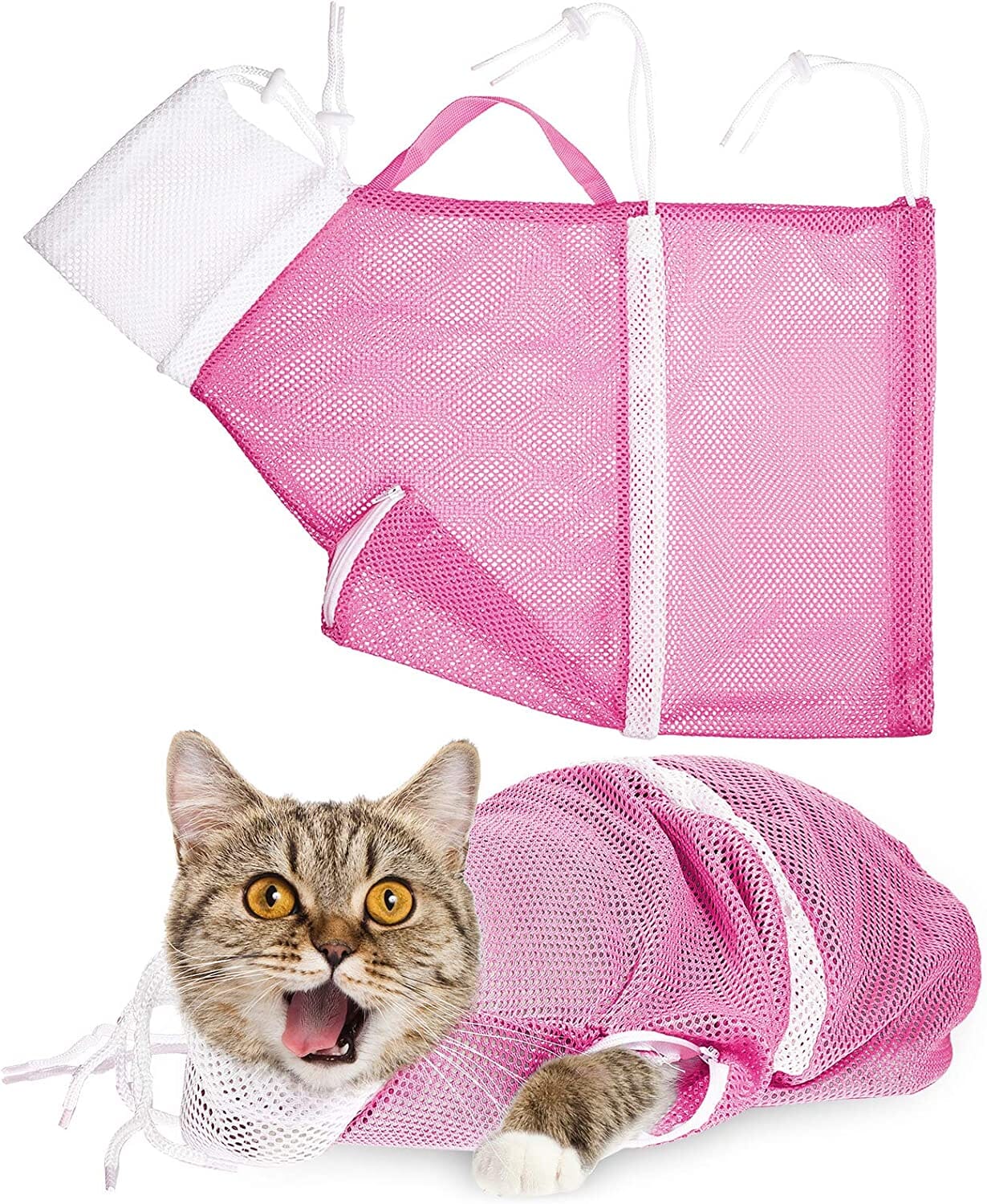 Cat Restraint Bag | For Nail Trims, Injections, or Blood Draws