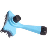 Cat Bath Brush Comb for Fur Hair Cat Care & Grooming Pet Clever Blue 