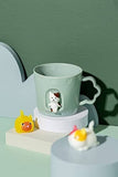 Cat Ceramic Cup Window Animals Mug Cute – 9 Ounces Cat Design Accessories Pet Clever 