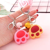 Cat Claw Keychain Cat Design Accessories Pet Clever 