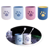 Cat Claw Toothbrush Cup Cat Design Accessories Pet Clever 