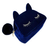 Cat Design Make-up Pouch Cat Design Accessories Pet Clever Blue 