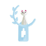 Cat Design Multifunctional Hooks Cat Design Accessories Pet Clever Blue 