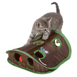 Cat Developmental Toy Hide-and-seek Mouse Tunnel Toy Cat Toys Pet Clever 