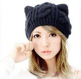 Cat Ear Beanie Hat Cat Design Accessories Pet Clever 