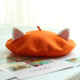 Cat Ear Beret Cat Design Accessories Pet Clever 10 