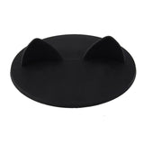 Cat Ear Cup Cover Lid Cat Design Accessories Pet Clever Black 
