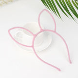Cat Ears Hair Band Cat Design Accessories Pet Clever Light Pink 