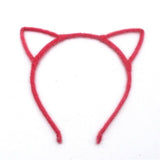 Cat Ears Hair Band Cat Design Accessories Pet Clever Rose 