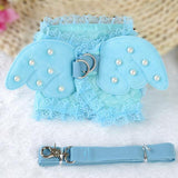 Cat Harness Angel Wings With Lead Leash Artist Collars & Harnesses Pet Clever 