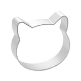 Cat Head Shaped Cookie Cutter Home Decor Cats Pet Clever 