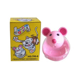 Cat Mouse Shape Feeder Toy Cat Pet Clever Pink 