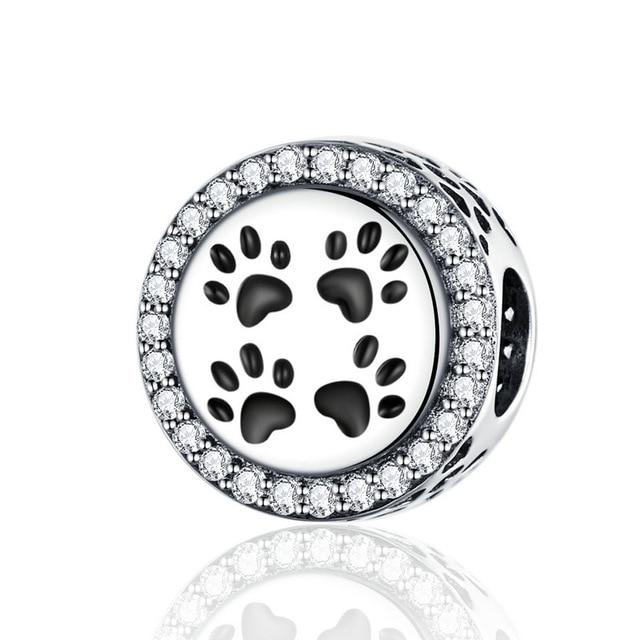 Cat Paw Print Bracelet Charm Cat Design Accessories Pet Clever 