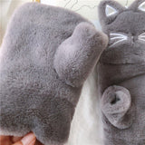 Cat Plush Touchscreen Gloves Cat Design Accessories Pet Clever 