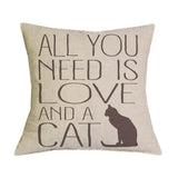 Cat Print Cushion Cover Cat Design Pillows Pet Clever 5 