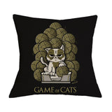 Cat Print Cushion Cover Cat Design Pillows Pet Clever 10 