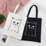 Cat Printed Shoulder Bag Cat Design Bags Pet Clever 