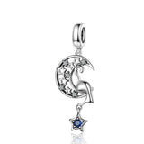 Cat Reaching for the Star Bracelet Charm Cat Design Accessories Pet Clever 