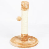 Cat Scratching Post Cat Trees & Scratching Posts Pet Clever cream color 