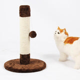 Cat Scratching Post Cat Trees & Scratching Posts Pet Clever Brown 