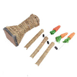 Cat Scratching Post With Carrots Tooth Cleaning Chew Radish Cat Toys Pet Clever 