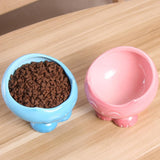 Cat Shape Pet Food Bowl Dog Bowls & Feeders Pet Clever 