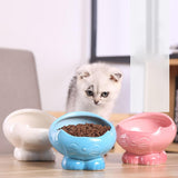 Cat Shape Pet Food Bowl Dog Bowls & Feeders Pet Clever 
