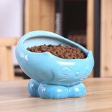 Cat Shape Pet Food Bowl Dog Bowls & Feeders Pet Clever 