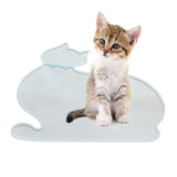 Cat Shape Silicone Feed Placemat Dog Bowls & Feeders Pet Clever 