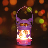 Cat Shaped Candle Holder Cat Design Accessories Pet Clever 
