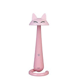 Cat Shaped LED Desk Lamp Home Decor Cats Pet Clever Pink 