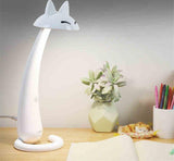 Cat Shaped LED Desk Lamp Home Decor Cats Pet Clever White 