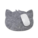 Cat Shaped Mouse Pad Cat Design Accessories Pet Clever 01 