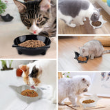 Cat Shaped Pet Feeder Bowl Dog Bowls & Feeders Pet Clever 