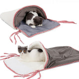 Cat Sleeping Bag Cat Beds & Baskets Pet Clever 