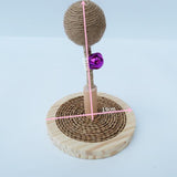 Cat Straw Scratching Post Cat Toys Pet Clever 